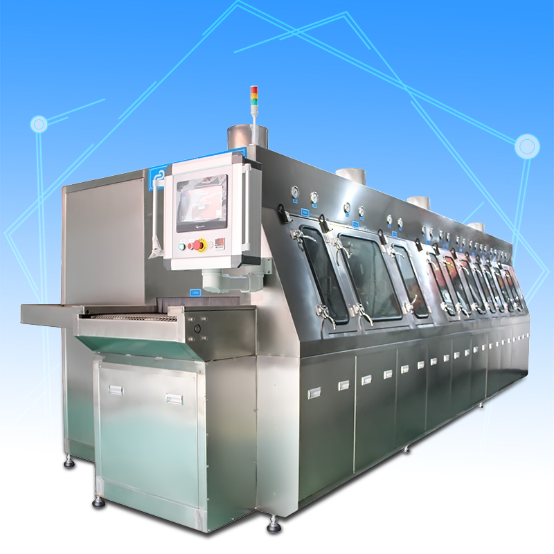 全自動半導體超聲波噴淋清洗機